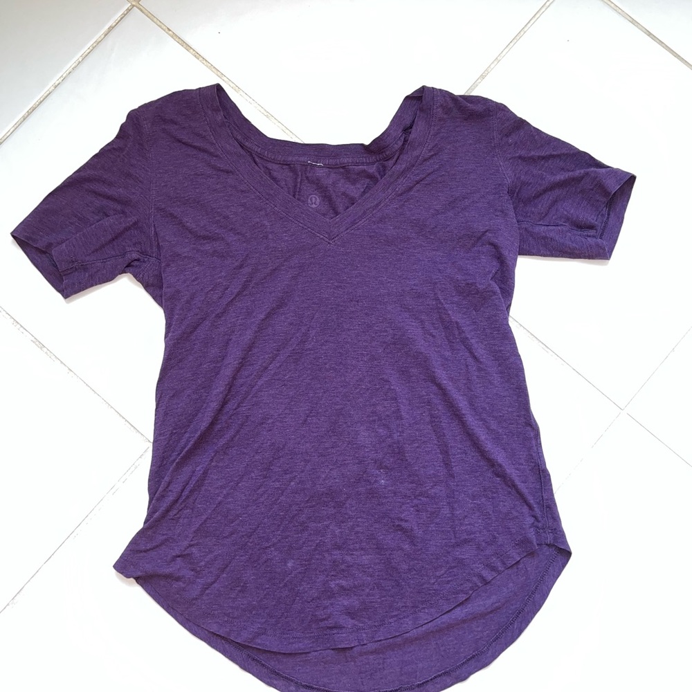 Dark purple LULULEMON shirt